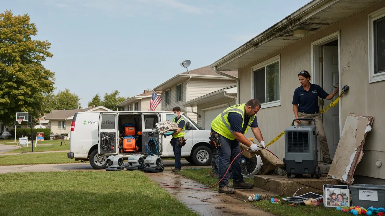 Water Damage Restoration in Coal City, IL near me